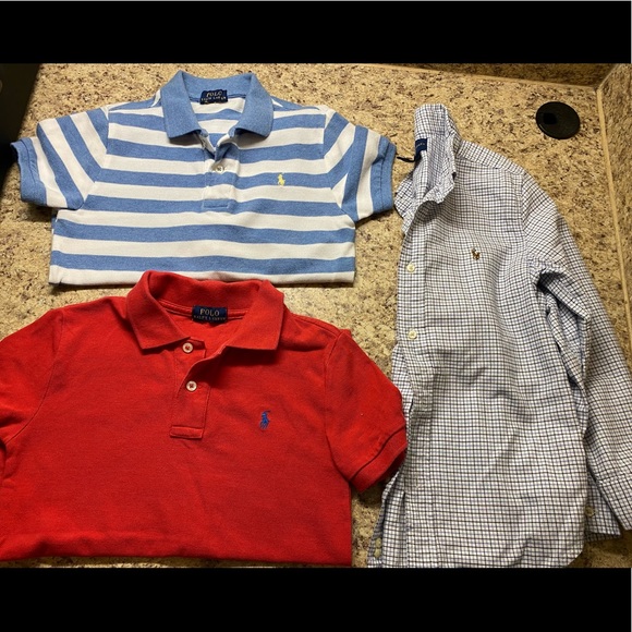 Boys Ralph Lauren shirts size 7 - Picture 1 of 1